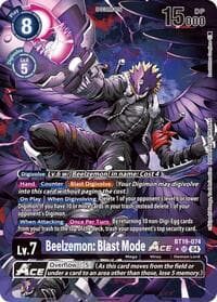 Beelzemon: Blast Mode ACE (Alternate Art) - Release Special Booster 2.5 - Digimon Card Game card