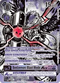 Beelzemon: Blast Mode ACE (Textured) - Release Special Booster 2.5 - Digimon Card Game card