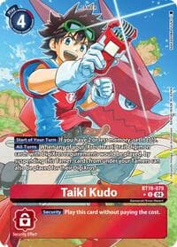 Taiki Kudo (Alternate Art) - Release Special Booster 2.5 - Digimon Card Game card