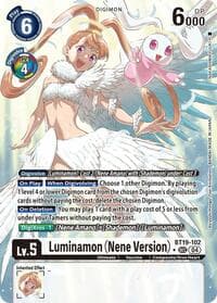 Luminamon (Nene Version) (Alternate Art) - Release Special Booster 2.5 - Digimon Card Game card