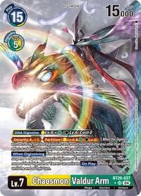 Chaosmon: Valdur Arm (Alternate Art) - Release Special Booster 2.5 - Digimon Card Game card