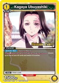 Kagaya Ubuyashiki - UE05BT: Demon Slayer: Kimetsu no Yaiba Release Event Cards - Union Arena card