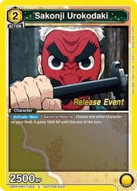 Sakonji Urokodaki - UE05BT: Demon Slayer: Kimetsu no Yaiba Release Event Cards - Union Arena card