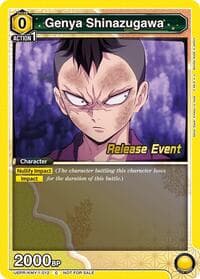 Genya Shinazugawa (012) - UE05BT: Demon Slayer: Kimetsu no Yaiba Release Event Cards - Union Arena card