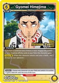 Gyomei Himejima (026) - UE05BT: Demon Slayer: Kimetsu no Yaiba Release Event Cards - Union Arena card