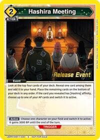 Hashira Meeting - UE05BT: Demon Slayer: Kimetsu no Yaiba Release Event Cards - Union Arena card