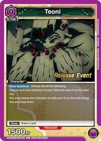 Teoni - UE05BT: Demon Slayer: Kimetsu no Yaiba Release Event Cards - Union Arena card