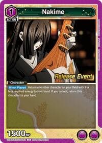 Nakime - UE05BT: Demon Slayer: Kimetsu no Yaiba Release Event Cards - Union Arena card