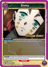 Enmu (044) - UE05BT: Demon Slayer: Kimetsu no Yaiba Release Event Cards - Union Arena card
