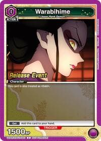 Warabihime - UE05BT: Demon Slayer: Kimetsu no Yaiba Release Event Cards - Union Arena card
