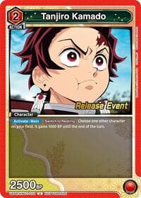 Tanjiro Kamado (072) - UE05BT: Demon Slayer: Kimetsu no Yaiba Release Event Cards - Union Arena card