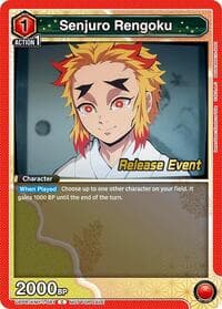 Senjuro Rengoku - UE05BT: Demon Slayer: Kimetsu no Yaiba Release Event Cards - Union Arena card