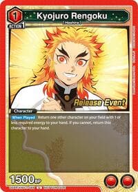 Kyojuro Rengoku (088) - UE05BT: Demon Slayer: Kimetsu no Yaiba Release Event Cards - Union Arena card