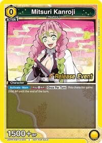 Mitsuri Kanroji (004) - UE05BT: Demon Slayer: Kimetsu no Yaiba Release Event Cards - Union Arena card