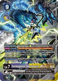 Fenriloogamon: Takemikazuchi ACE (Alternate Art) - Release Special Booster 2.5 - Digimon Card Game card