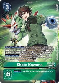 Shoto Kazama (Alternate Art) - Release Special Booster 2.5 - Digimon Card Game card