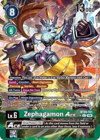 Zephagamon ACE (Alternate Art) - Release Special Booster 2.5 - Digimon Card Game card