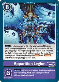 Apparition Legion - Release Special Booster 2.5 - Digimon Card Game card