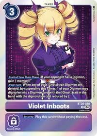 Violet Inboots - BT20-088 - Release Special Booster 2.5 - Digimon Card Game card