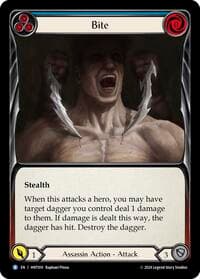 Bite (Blue) - The Hunted - Flesh and Blood TCG card
