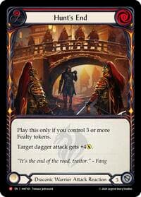 Hunt's End - The Hunted - Flesh and Blood TCG card