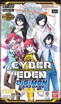 Cyber Eden Booster Pack - Cyber Eden - Digimon Card Game card