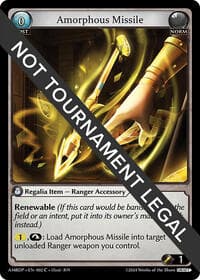 Amorphous Missile - Mortal Ambition Draft Pack - Grand Archive TCG card