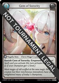 Gem of Security - Mortal Ambition Draft Pack - Grand Archive TCG card