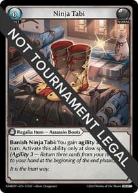 Ninja Tabi - Mortal Ambition Draft Pack - Grand Archive TCG card