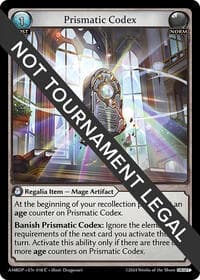 Prismatic Codex - Mortal Ambition Draft Pack - Grand Archive TCG card