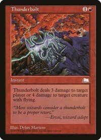 Thunderbolt - Weatherlight - Magic: The Gathering card