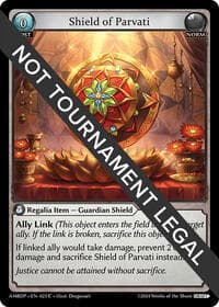 Shield of Parvati - Mortal Ambition Draft Pack - Grand Archive TCG card