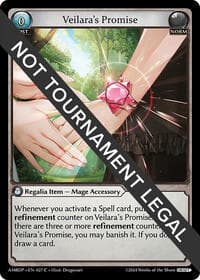 Veilara's Promise - Mortal Ambition Draft Pack - Grand Archive TCG card