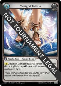 Winged Talaria - Mortal Ambition Draft Pack - Grand Archive TCG card