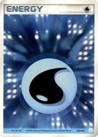 Basic Water Energy - Gift Box Mew - Lucario (Crawdaunt Quarter Deck) - Pokemon Japan card