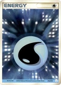 Basic Water Energy - Gift Box Mew - Lucario (Crawdaunt Quarter Deck) - Pokemon Japan card