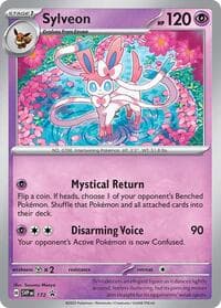 Sylveon - 172 (Cosmos Holo) - SV: Scarlet & Violet Promo Cards - Pokemon card