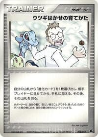 Professor Elm's Training Method - Meganium Constructed Starter Deck - Pokemon Japan card