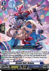 Direful Doll, Orneta (TDR) - DZ-SS02: Stride Deckset -Harri- - Cardfight Vanguard card
