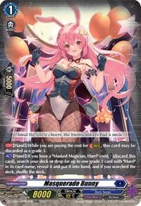 Masquerade Bunny (TDR) - DZ-SS02: Stride Deckset -Harri- - Cardfight Vanguard card