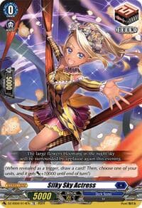 Silky Sky Actress - DZ-SS02: Stride Deckset -Harri- - Cardfight Vanguard card
