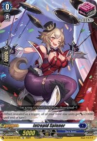 Intrepid Spinner - DZ-SS02: Stride Deckset -Harri- - Cardfight Vanguard card