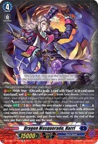 Dragon Masquerade, Harri - DZ-SS02: Stride Deckset -Harri- - Cardfight Vanguard card
