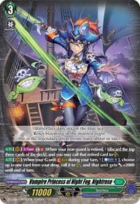 Vampire Princess of Night Fog, Nightrose - DZ-SS03: Stride Deckset -Nightrose- - Cardfight Vanguard card