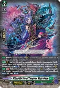 Witch Doctor of Languor, Negrolazy - DZ-SS03: Stride Deckset -Nightrose- - Cardfight Vanguard card