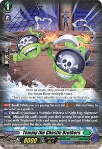 Tommy the Ghostie Brothers (TDR) - DZ-SS03: Stride Deckset -Nightrose- - Cardfight Vanguard card