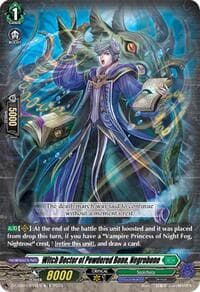 Witch Doctor of Powdered Bone, Negrobone - DZ-SS03: Stride Deckset -Nightrose- - Cardfight Vanguard card