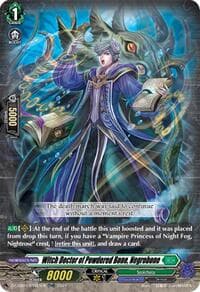 Witch Doctor of Powdered Bone, Negrobone (TDR) - DZ-SS03: Stride Deckset -Nightrose- - Cardfight Vanguard card