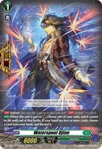 Waterspout Djinn - DZ-SS03: Stride Deckset -Nightrose- - Cardfight Vanguard card