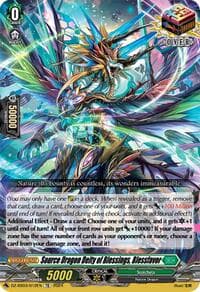 Source Dragon Deity of Blessings, Blessfavor - DZ-SS03: Stride Deckset -Nightrose- - Cardfight Vanguard card